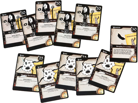 Naughty Sorceress Foil Cards