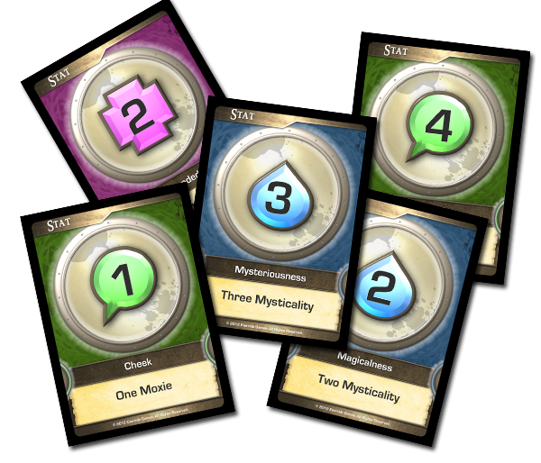 Character Stat Cards